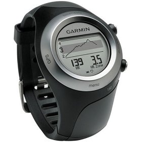 Garmin 010-00658-20 Forerunner 405 GPS-Enabled Sports Watch with Heart Rate Monitor (Black)