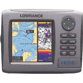Lowrance HDS5 Baja GPS Chartplotter
